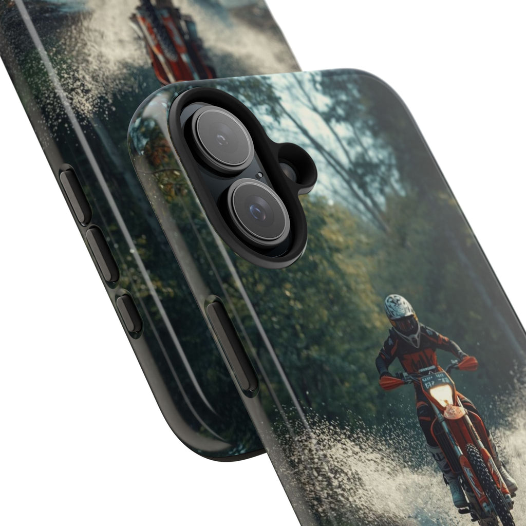 Motorcycle Adventure Tough Phone Case — Rider Splash Protection
