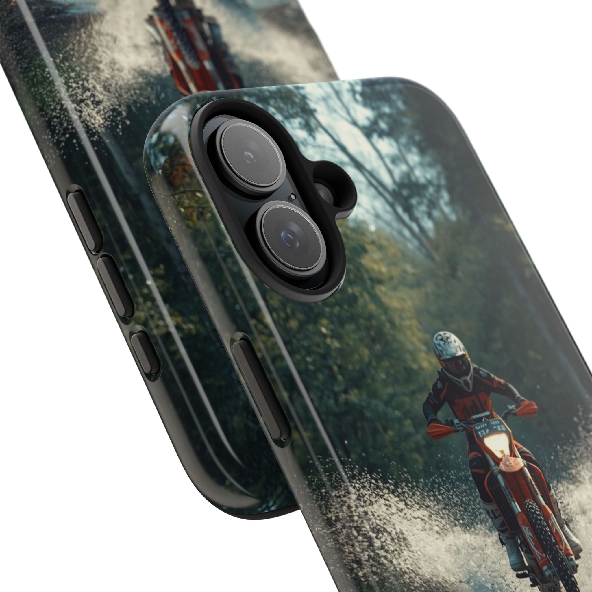 Motorcycle Adventure Tough Phone Case — Rider Splash Protection