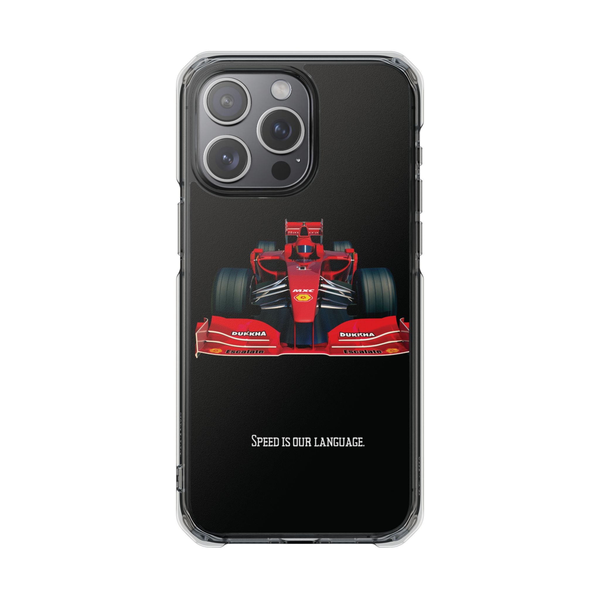 Formula 1 Phone Case — Magnetic Clear Impact Case
