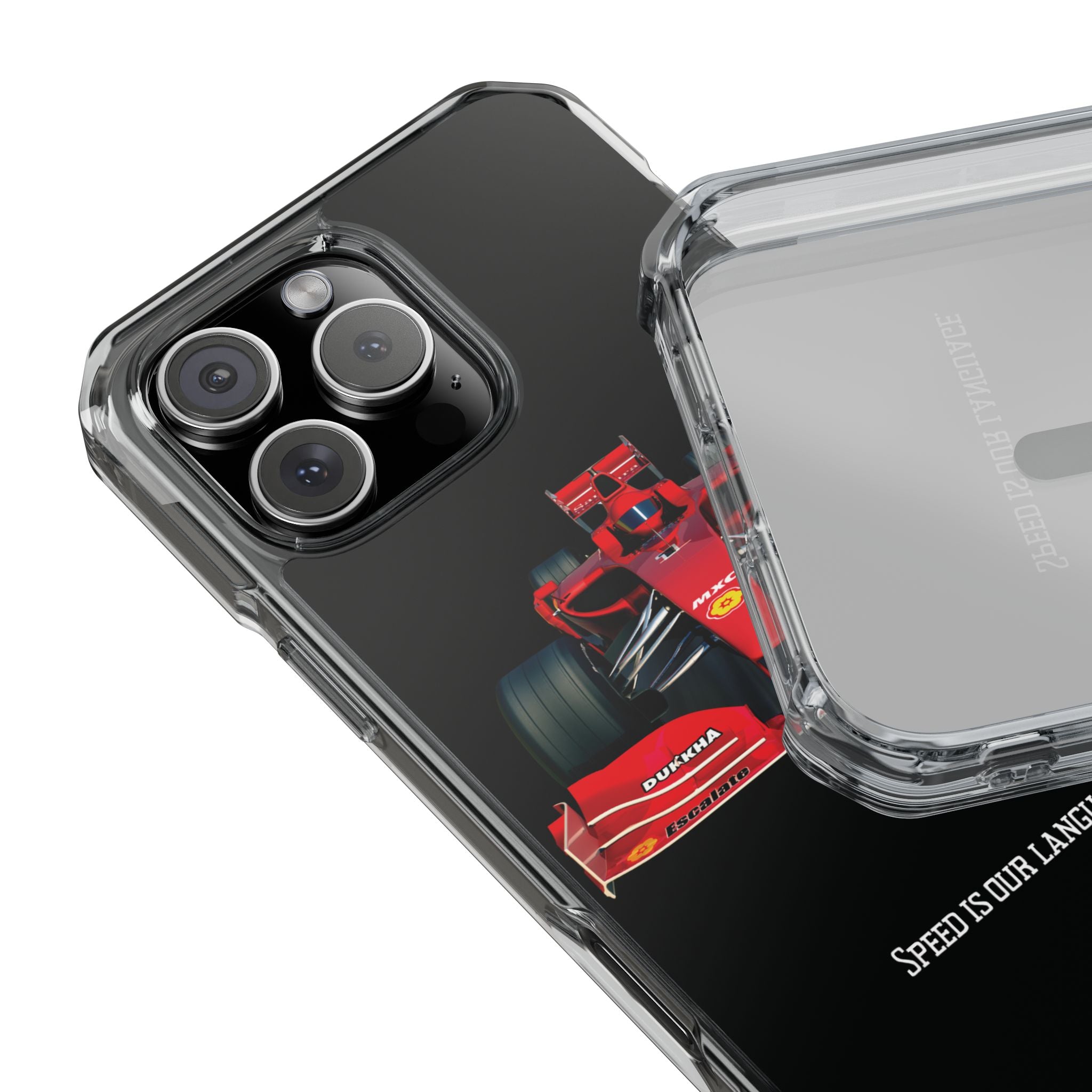 Formula 1 Phone Case — Magnetic Clear Impact Case