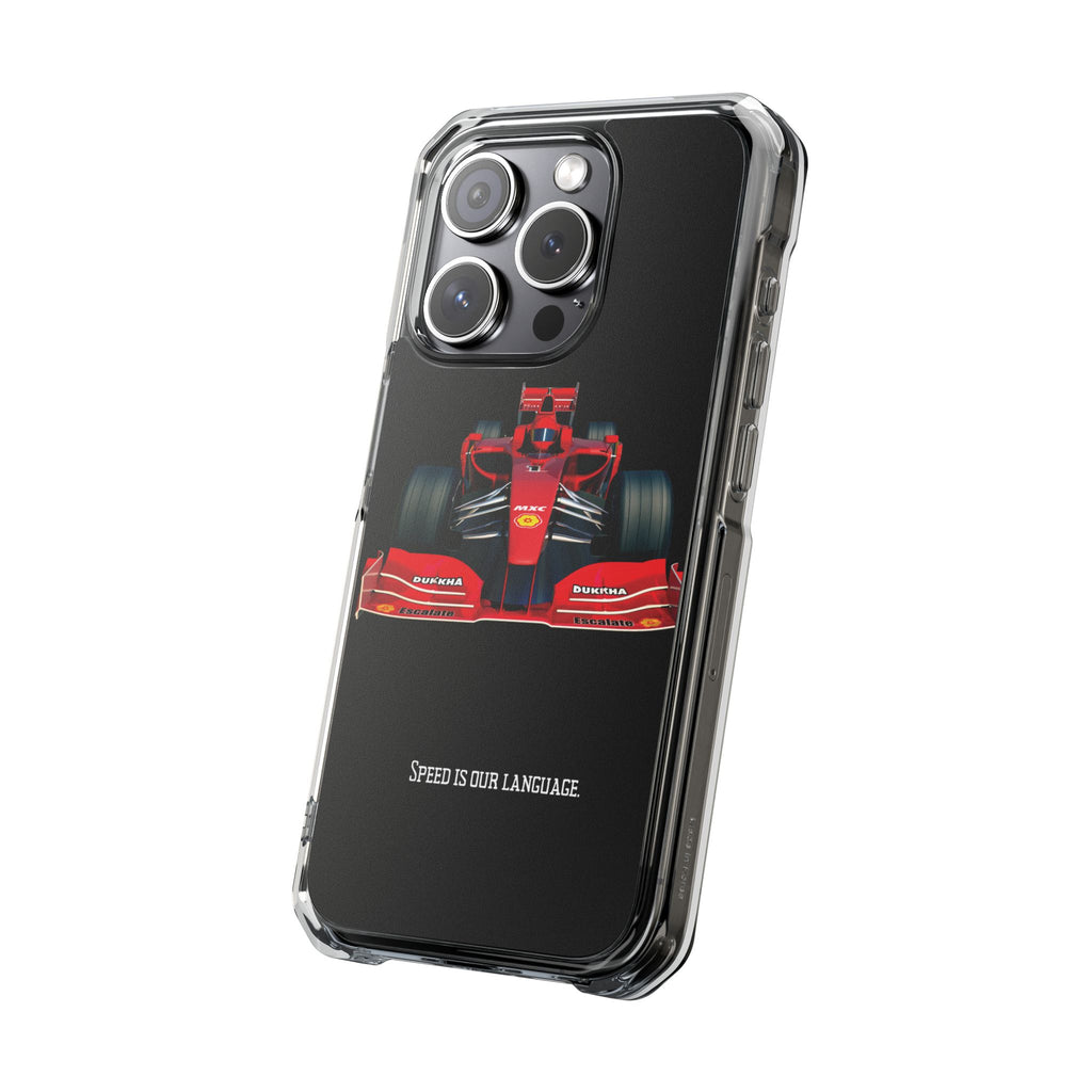 Formula 1 Phone Case — Magnetic Clear Impact Case