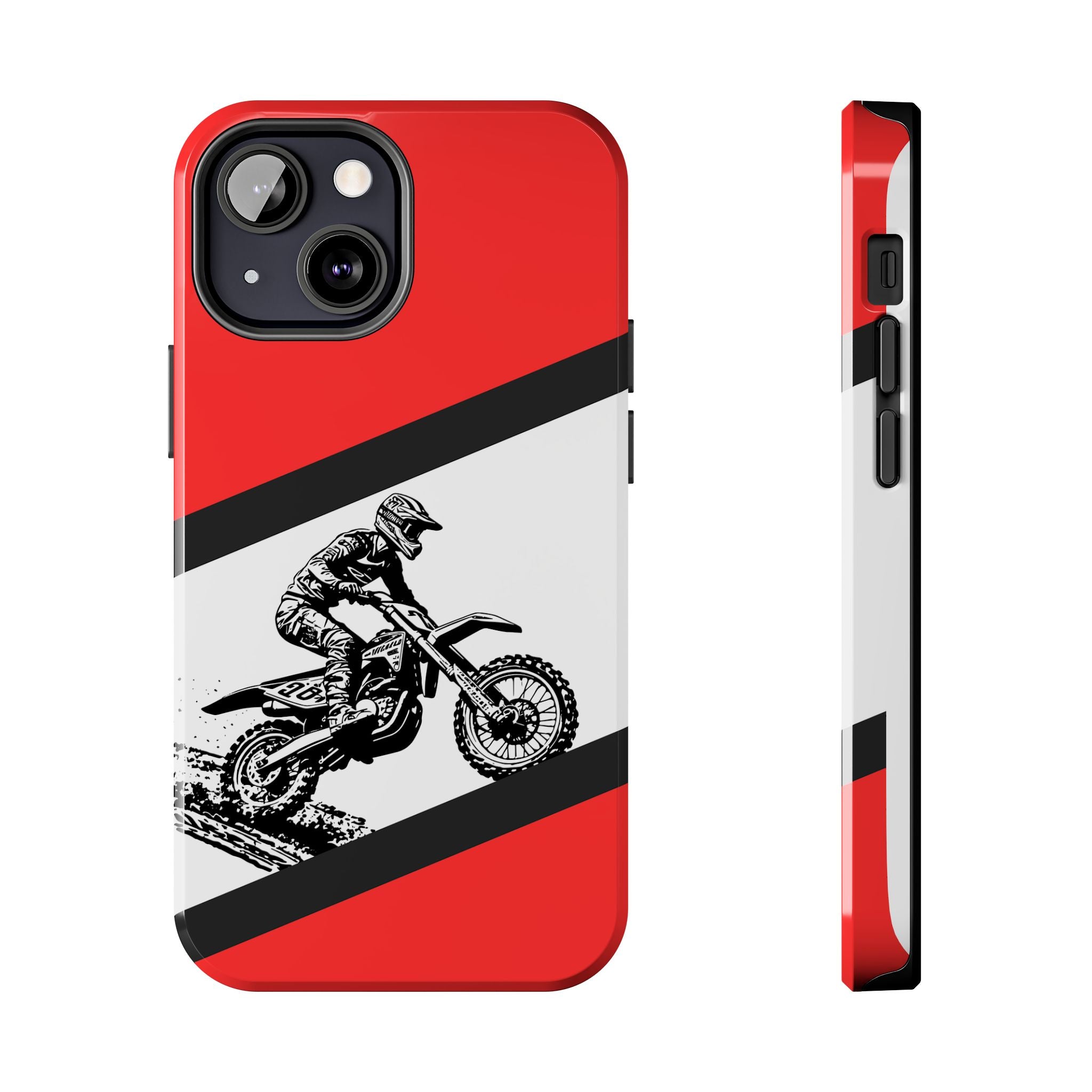 Honda Muddy Dirtbike Tough Phone Case