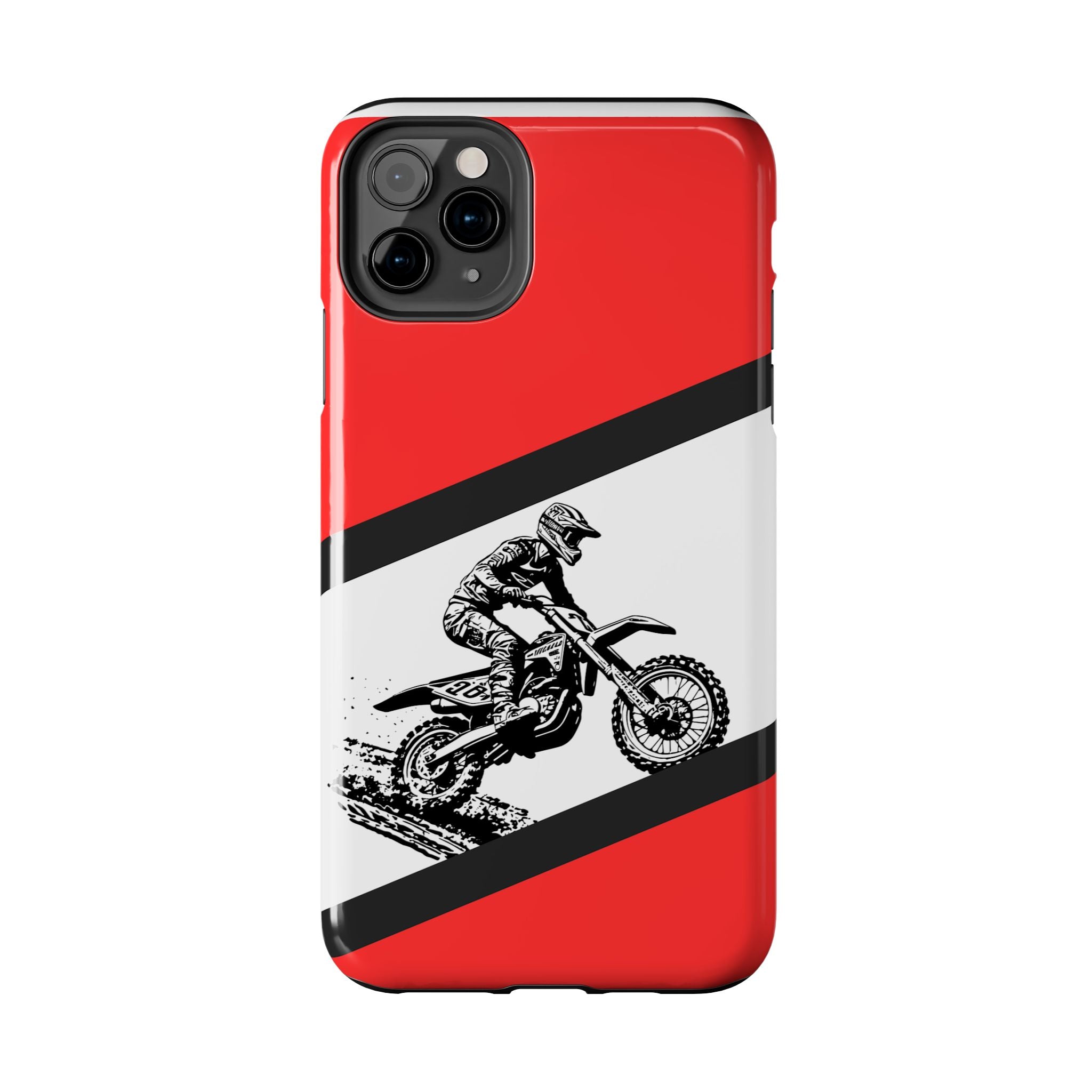 Honda Muddy Dirtbike Tough Phone Case