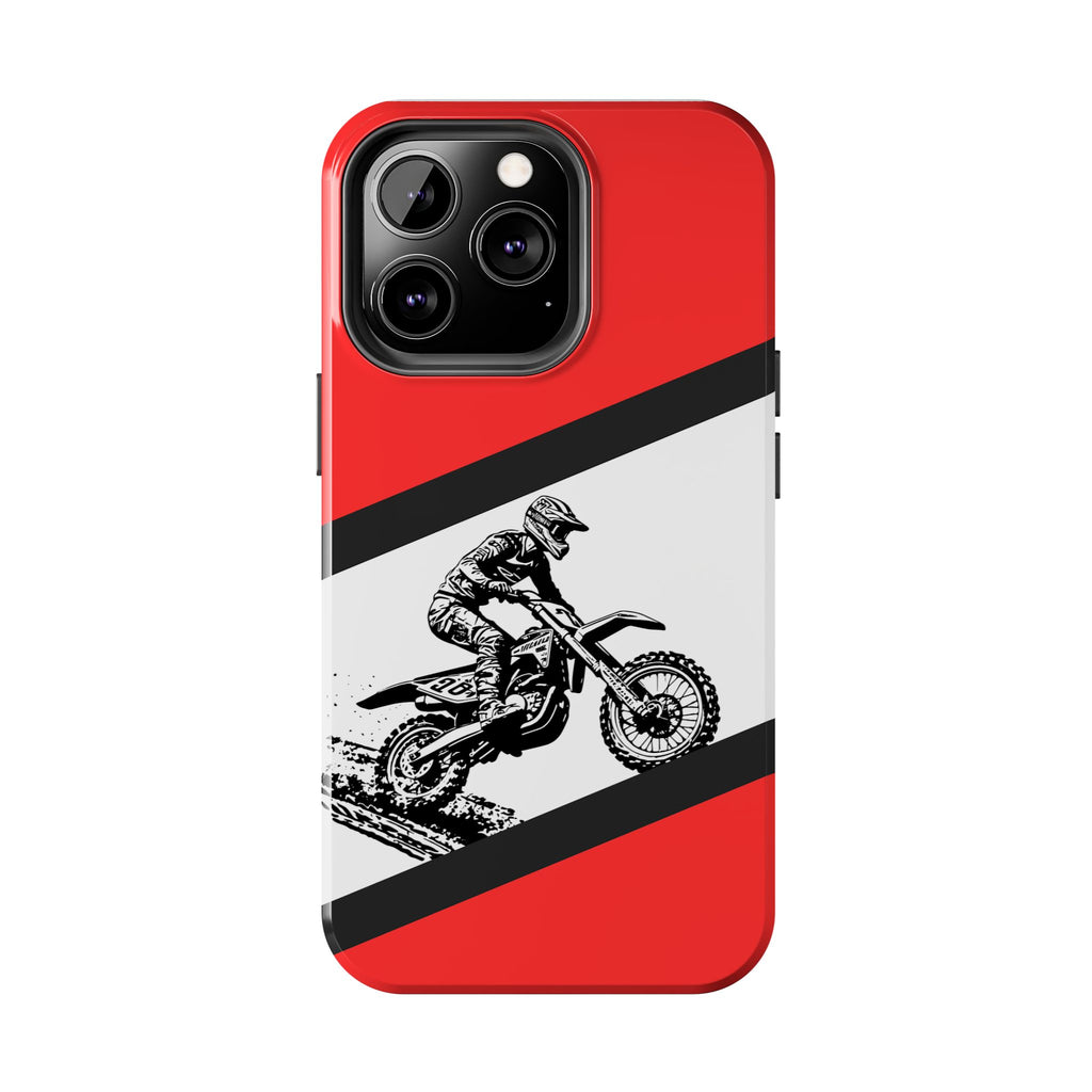 Honda Muddy Dirtbike Tough Phone Case