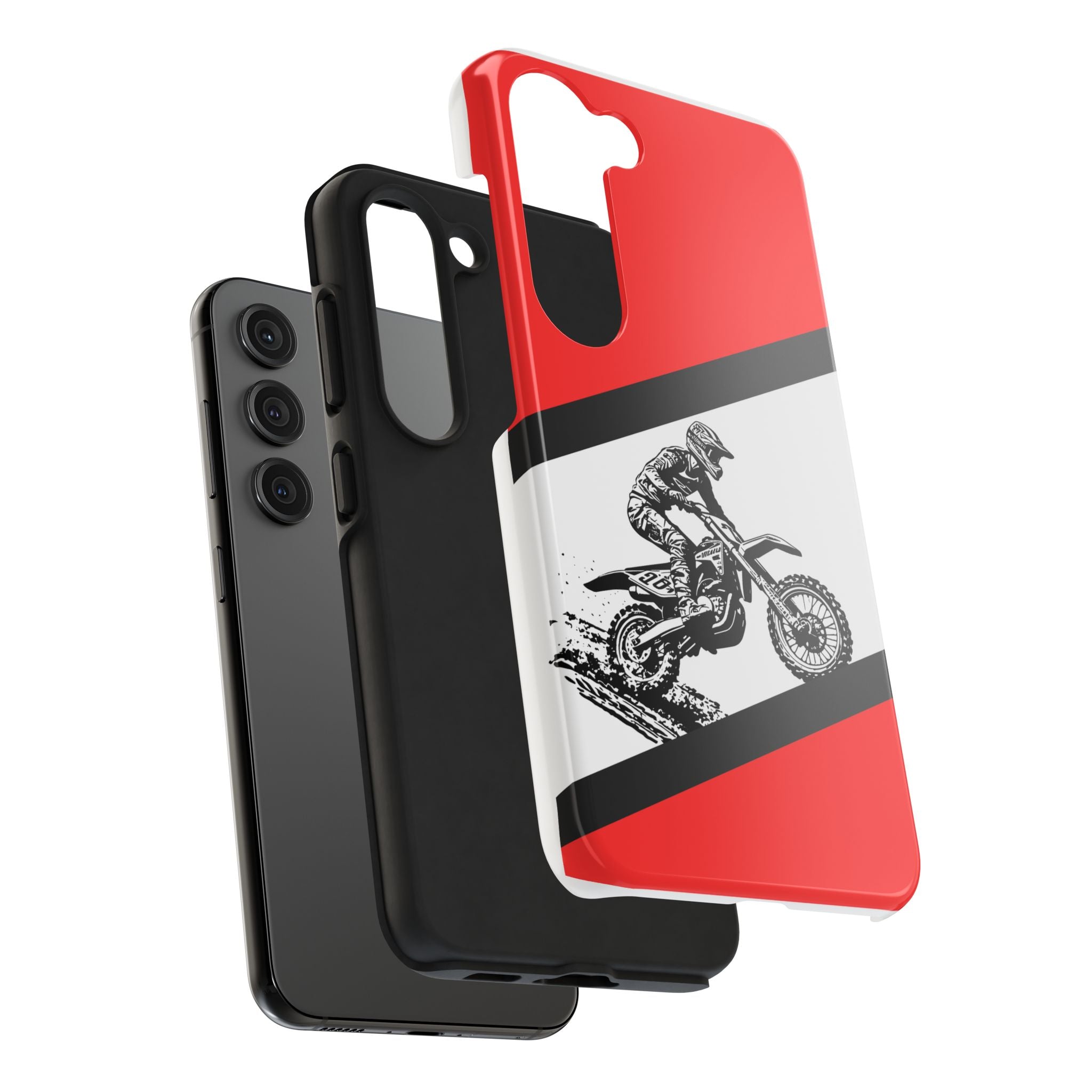 Honda Muddy Dirtbike Tough Phone Case