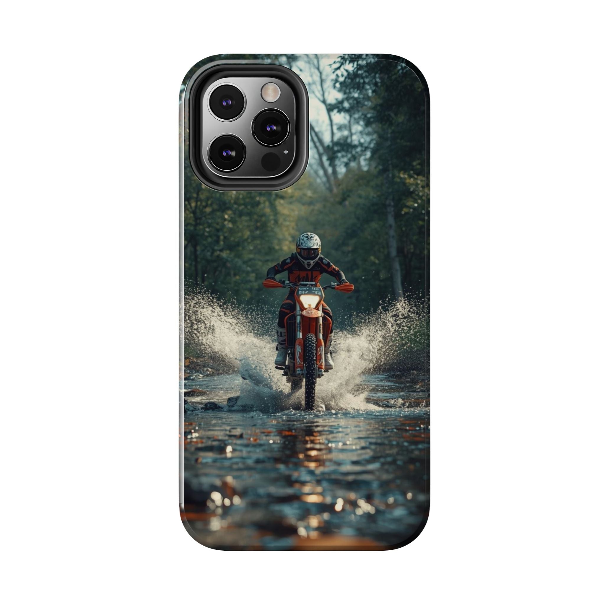 Motorcycle Adventure Tough Phone Case — Rider Splash Protection
