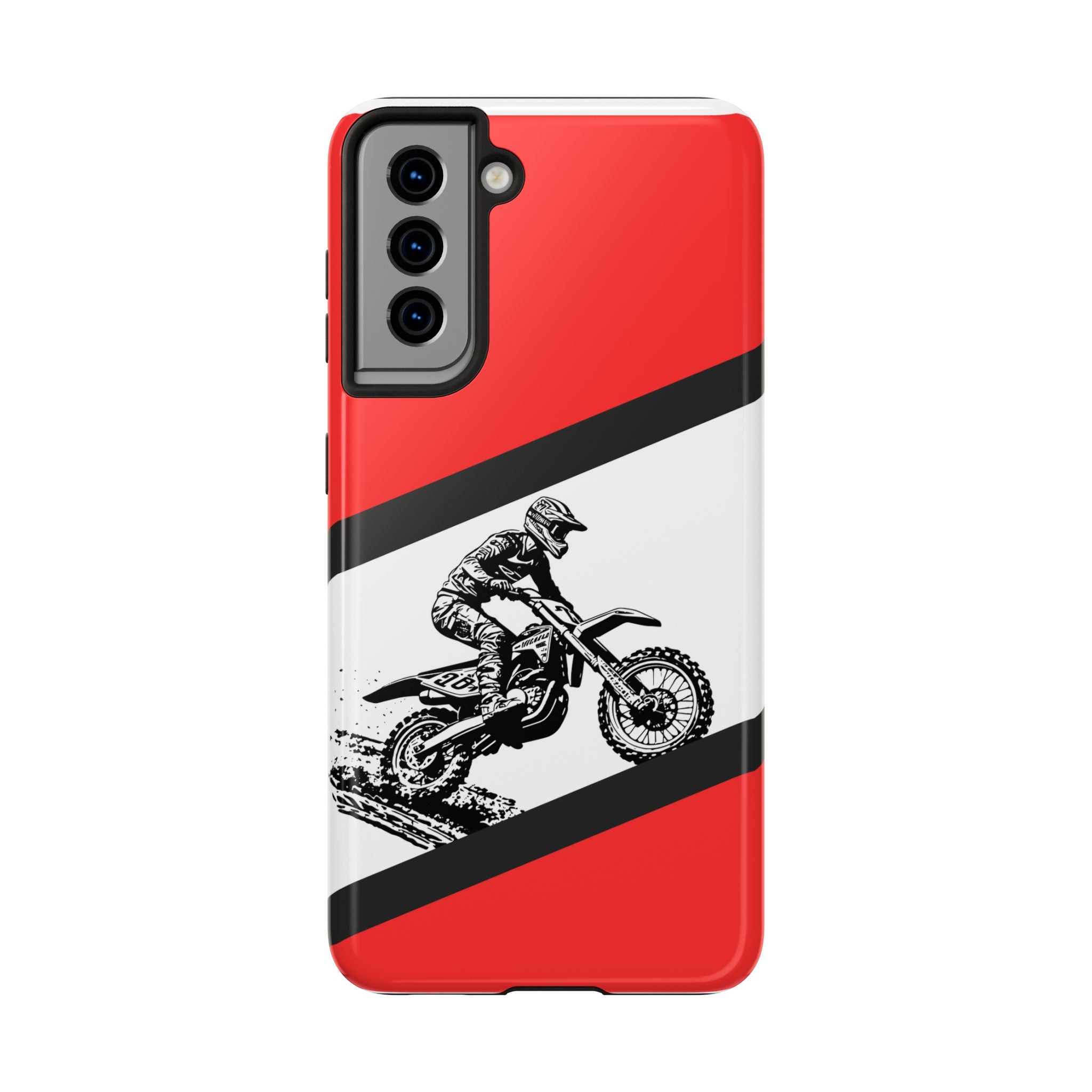 Honda Muddy Dirtbike Tough Phone Case