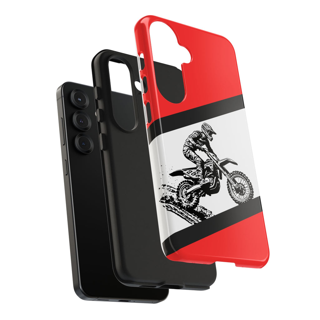 Honda Muddy Dirtbike Tough Phone Case