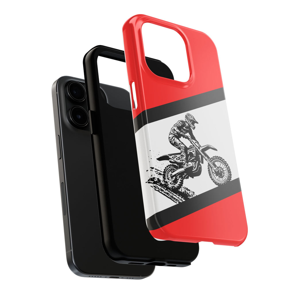 Honda Muddy Dirtbike Tough Phone Case