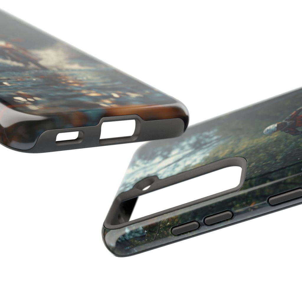 Motorcycle Adventure Tough Phone Case — Rider Splash Protection