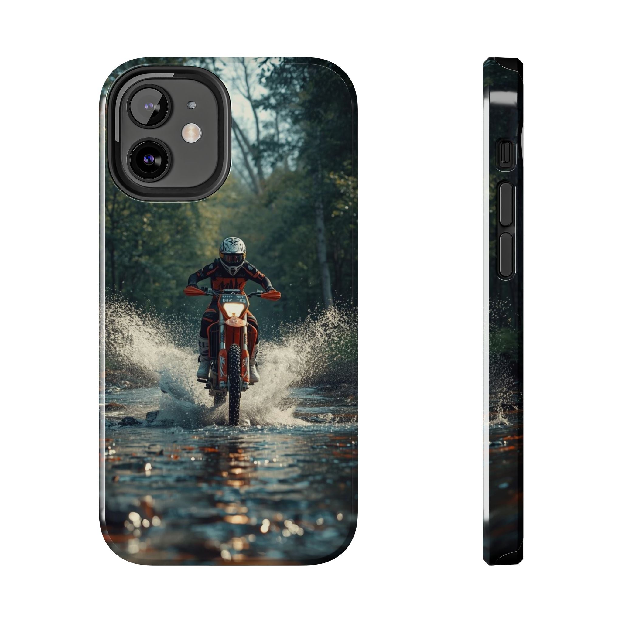 Motorcycle Adventure Tough Phone Case — Rider Splash Protection