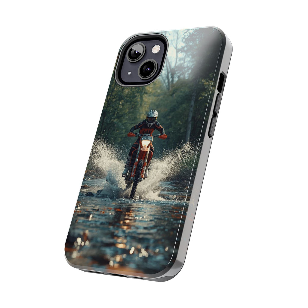 Motorcycle Adventure Tough Phone Case — Rider Splash Protection