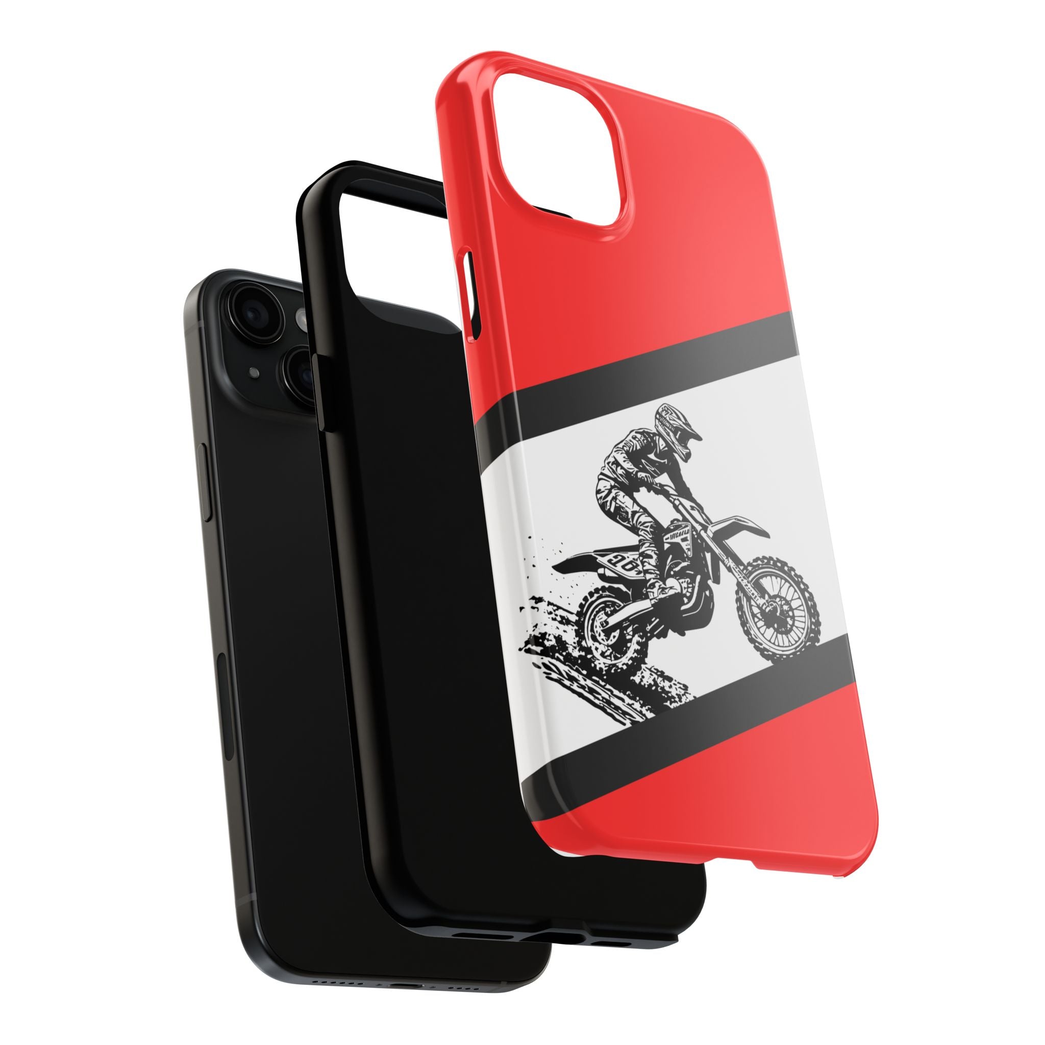 Honda Muddy Dirtbike Tough Phone Case