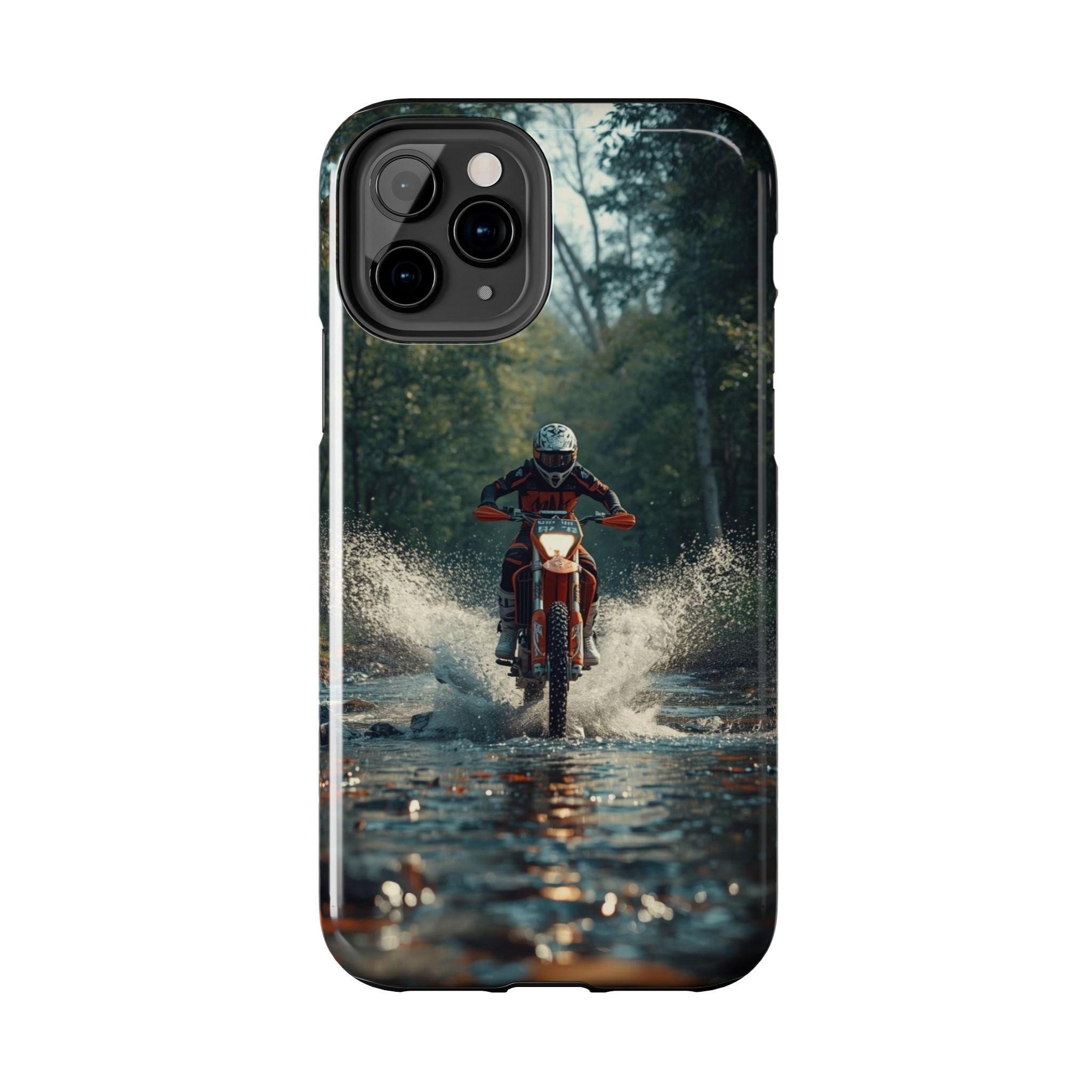 Motorcycle Adventure Tough Phone Case — Rider Splash Protection