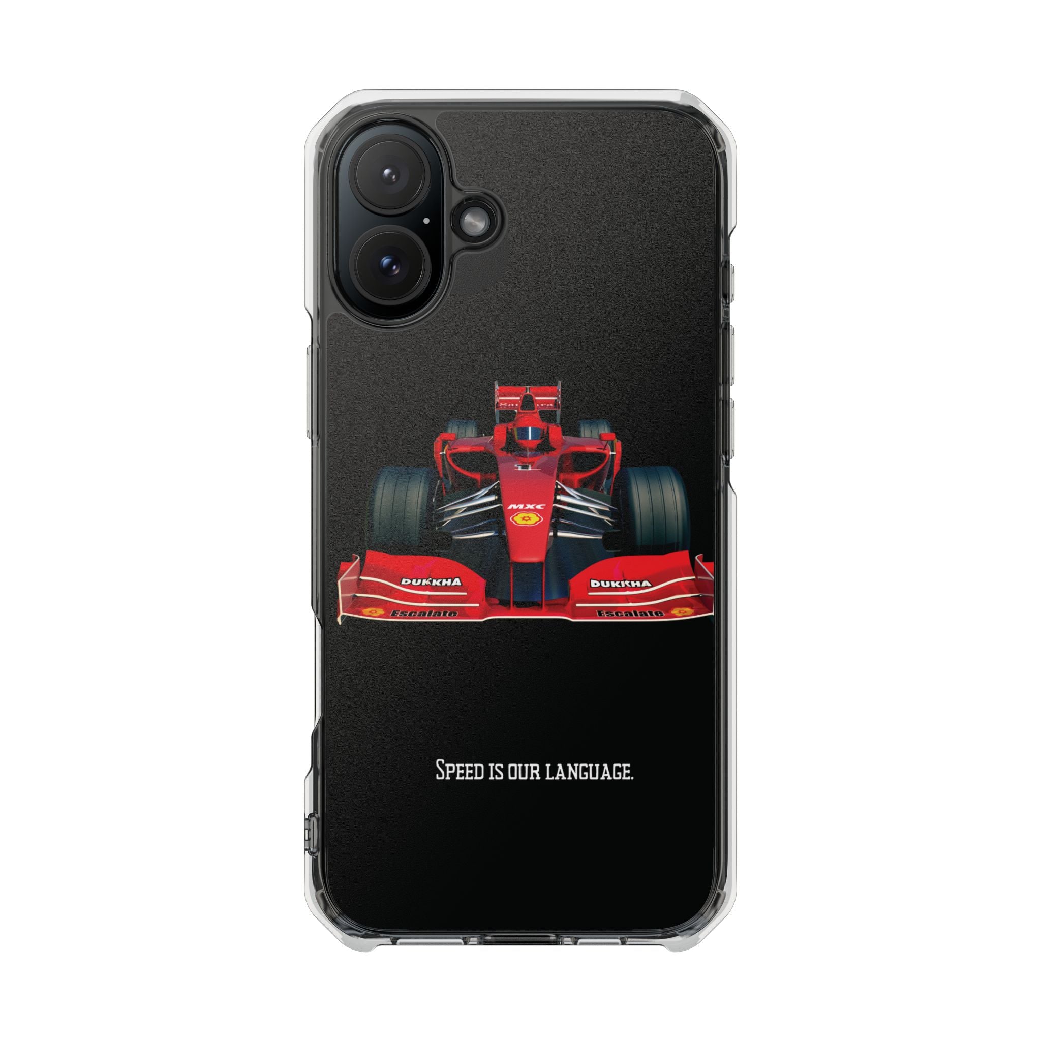 Formula 1 Phone Case — Magnetic Clear Impact Case