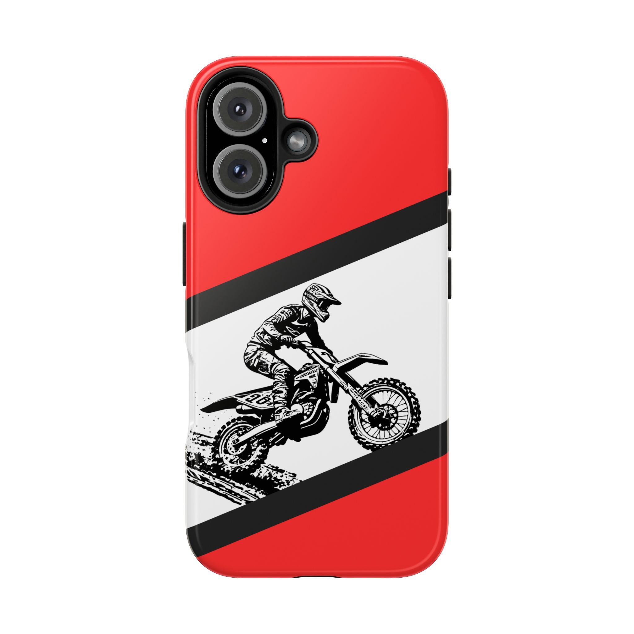 Honda Muddy Dirtbike Tough Phone Case