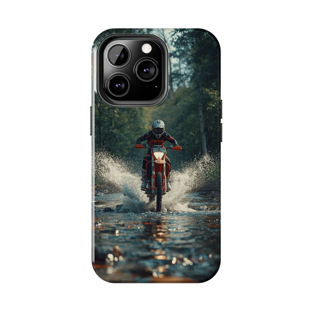Motorcycle Adventure Tough Phone Case — Rider Splash Protection