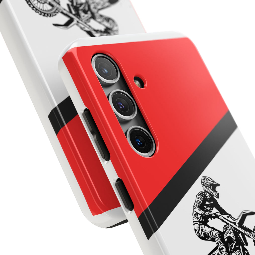Honda Muddy Dirtbike Tough Phone Case