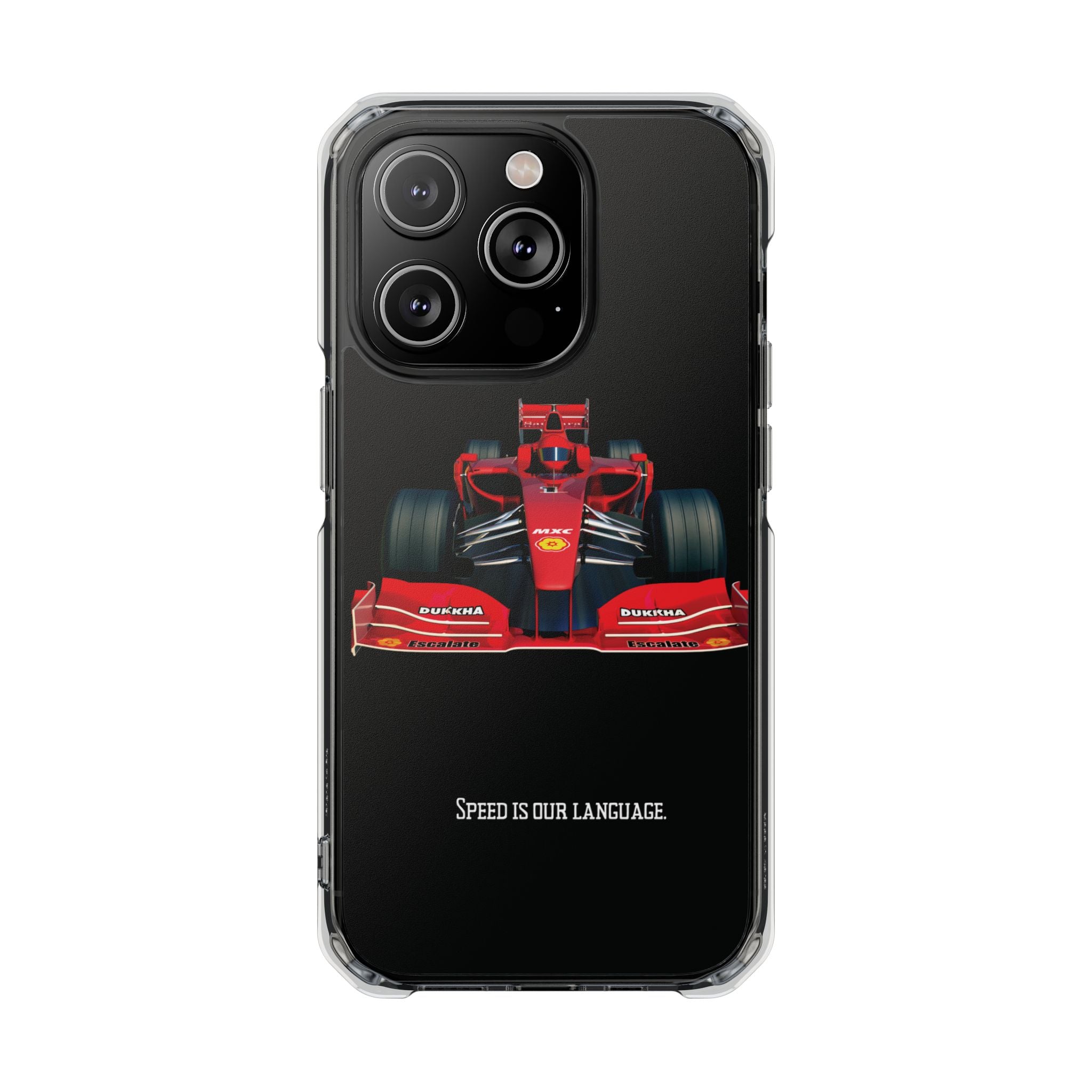 Formula 1 Phone Case — Magnetic Clear Impact Case