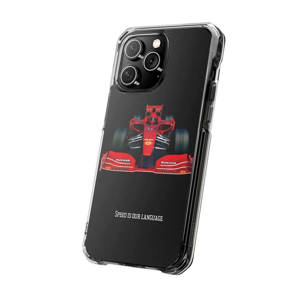 Formula 1 Phone Case — Magnetic Clear Impact Case
