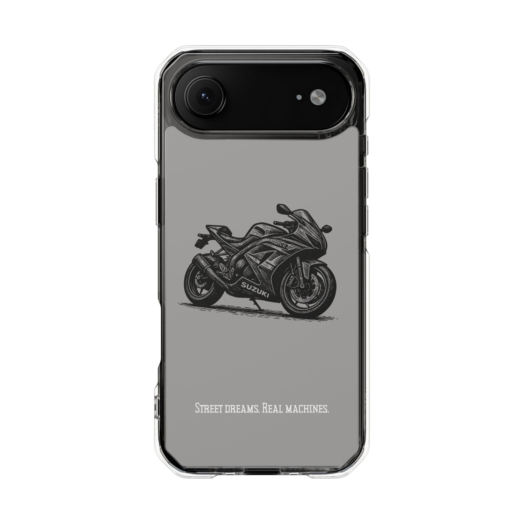 Suzuki Linocut Phone Case — Clear Magnetic Impact Case