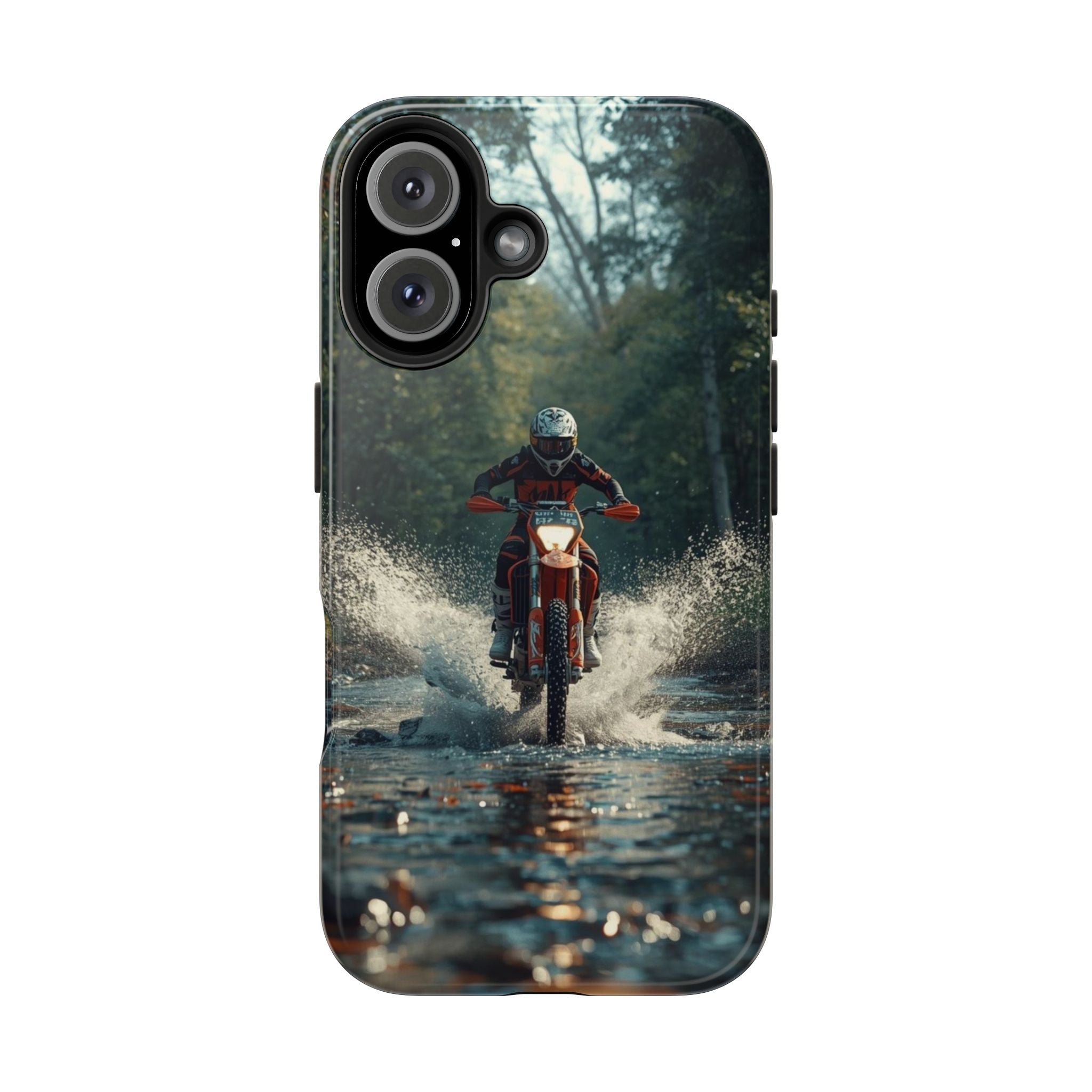 Motorcycle Adventure Tough Phone Case — Rider Splash Protection