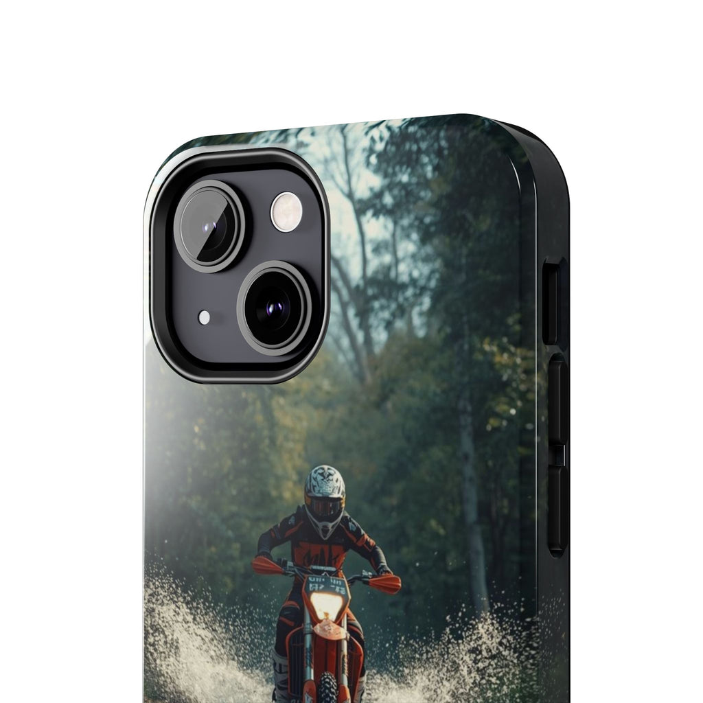 Motorcycle Adventure Tough Phone Case — Rider Splash Protection